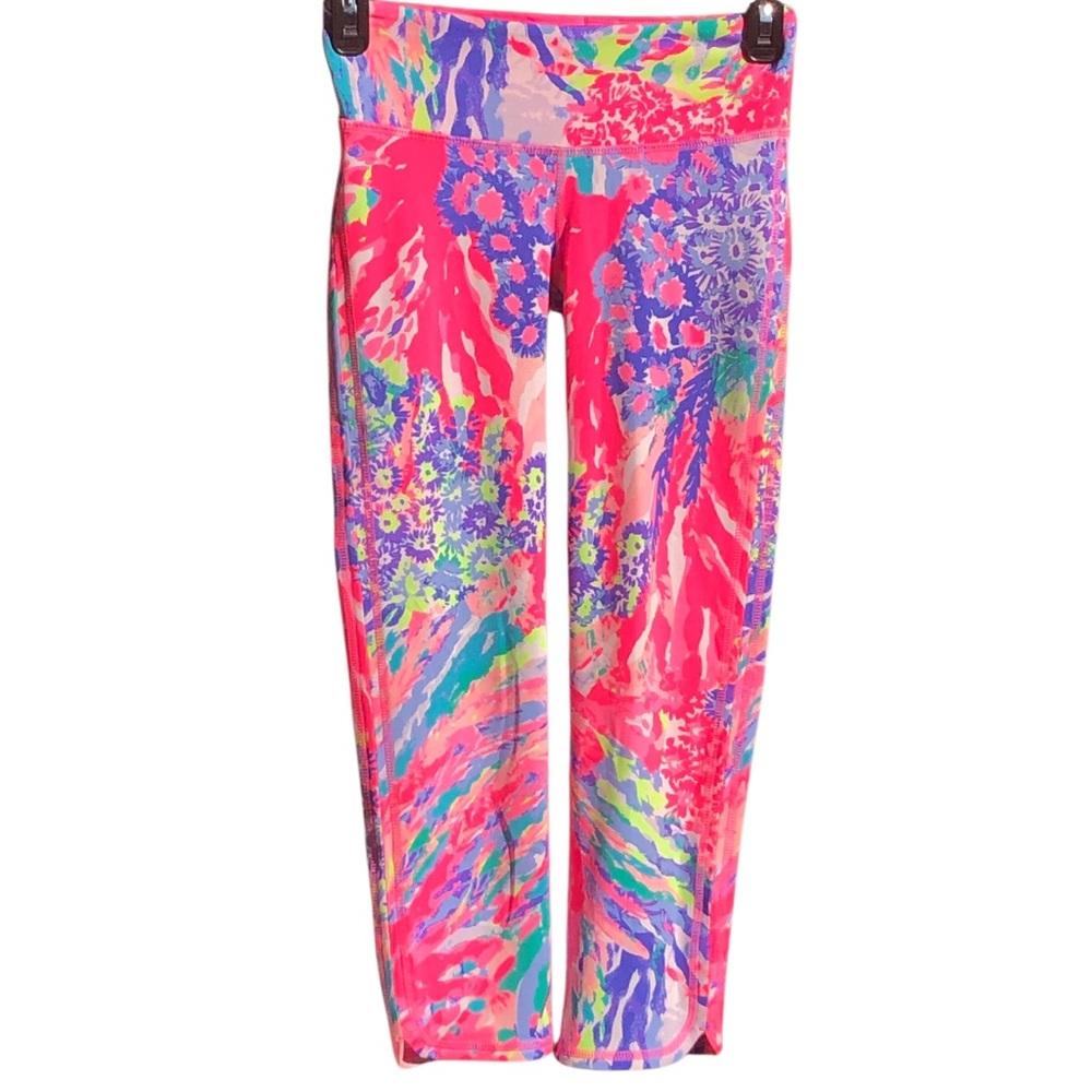 Lilly Pulitzer Vibrant - Bright Pattern Color Leggings —#016